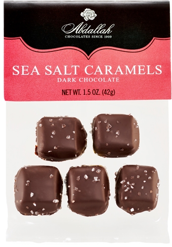Sea Salt Caramels Dark 2.4oz