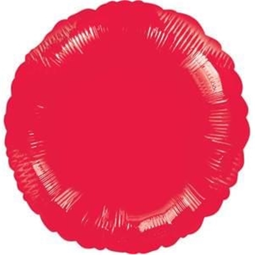 Round Red 18"