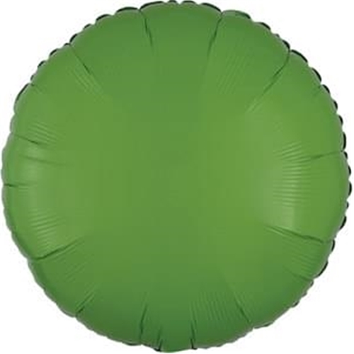 Round Green Vibrant 18"