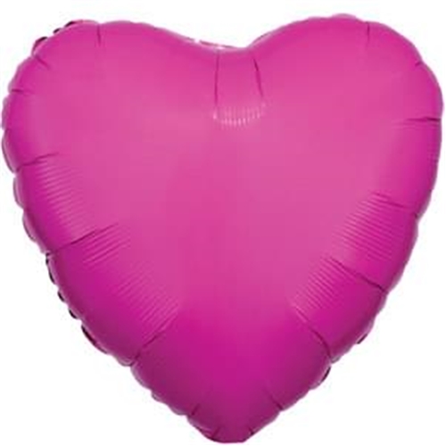 Heart Bubble Gum Pink Balloon 18"
