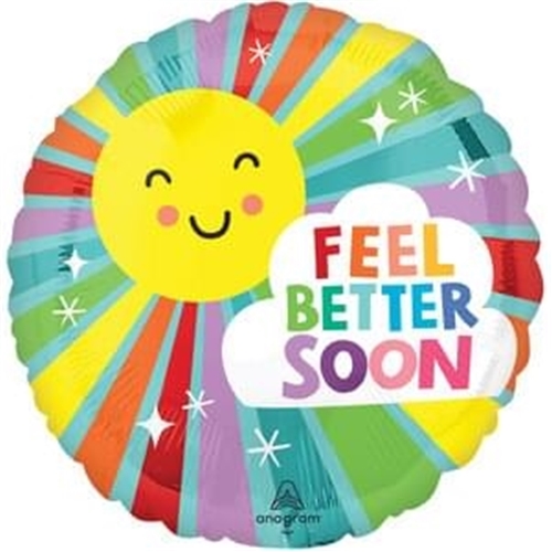 Sunny Wishes Get Well 18"