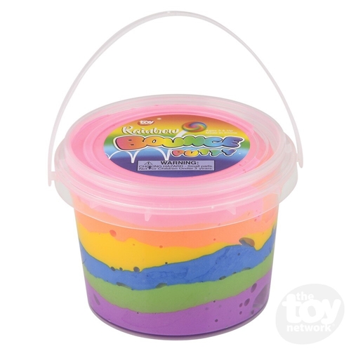 Rainbow Bouncing Putty 4"