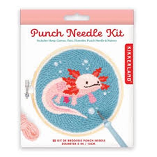 Axolotl Punch Needle Kit 
