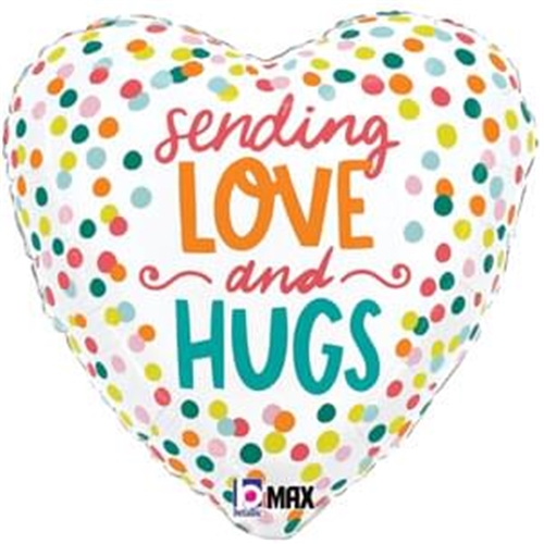 Sending Love + Hugs 18" 